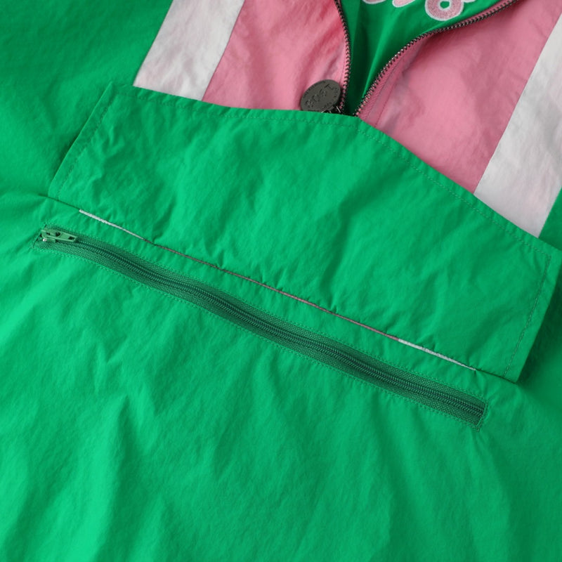 AKA Half Zip Windbreaker Jacket Read Description