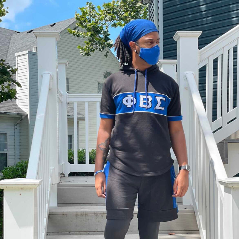 Phi Beta Sigma Black SS Hoodie