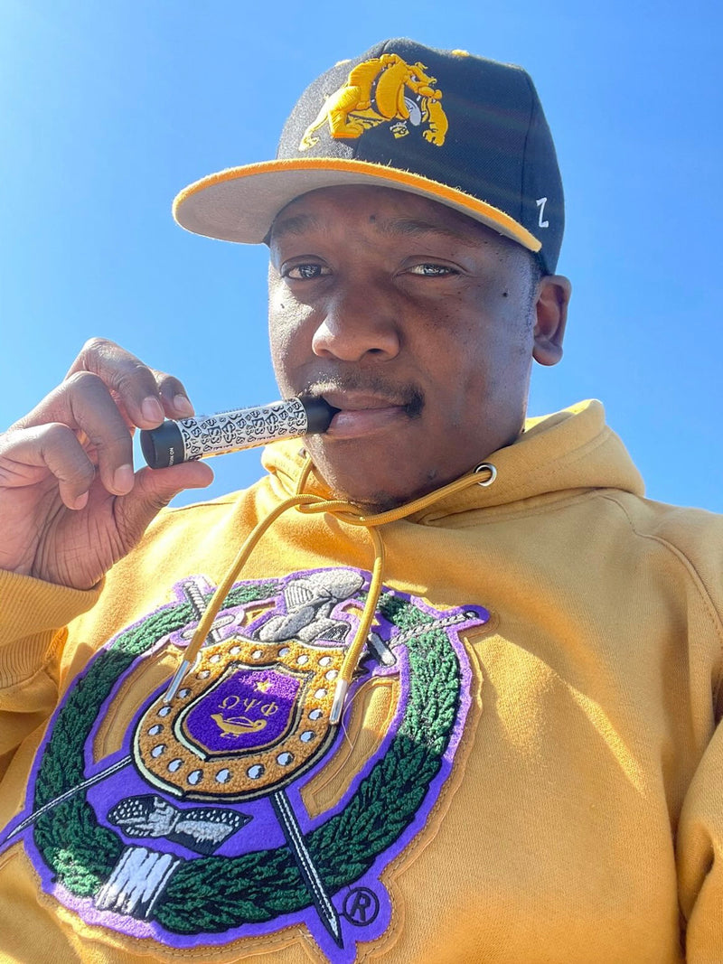 Omega Gold Crest Chenille Hoodie