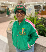 AKA Green Corduroy Jacket Read Description