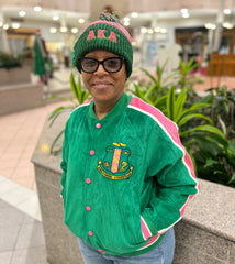 AKA Green Corduroy Jacket Read Description