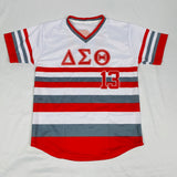 Delta Striped Baseball Jersey