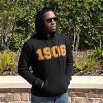 Alpha Black 1906 Chenille Hoodie