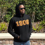 Alpha Black 1906 Chenille Hoodie