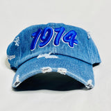 Denim 1914 Phi Beta Sigma dad hat