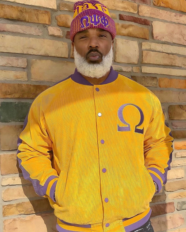 Omega Gold Corduroy Jacket