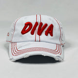 DST Diva White Denim Hat