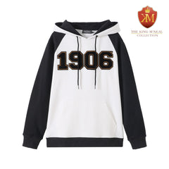 Alpha White 1906 Chenille Hoodie