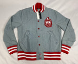 Delta Denim Bomber Jacket Read Description