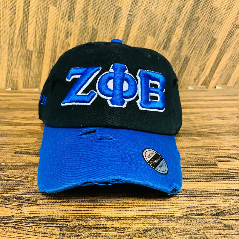 Zeta Distressed Hat