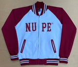 NUPE Varsity Baseball Fleece Jacket