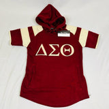Delta Crimson SS Hoodie