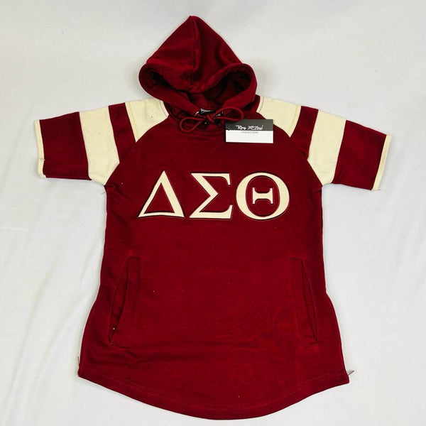 Delta Crimson SS Hoodie