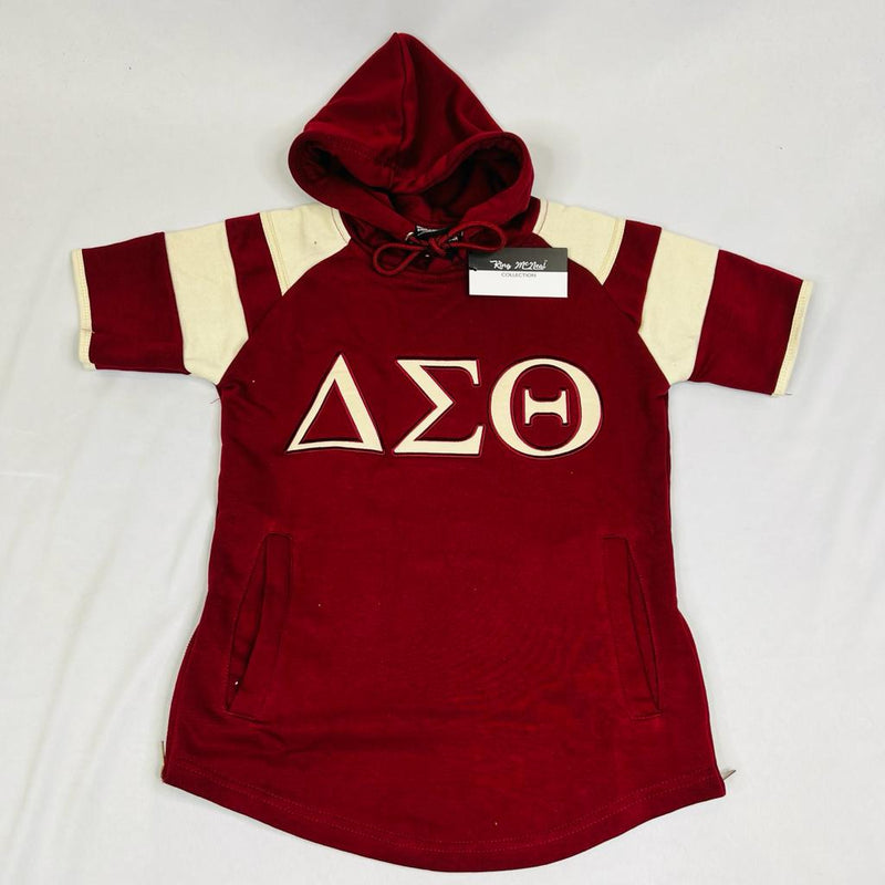 Delta Crimson SS Hoodie