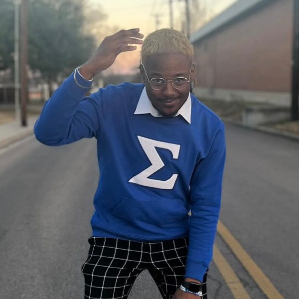 Sigma Σ Chenille Crewneck