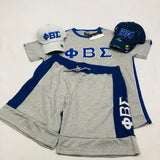 Phi Beta Sigma Letter Grey Premium Shirt