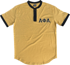 Alpha Gold Premium Henley Shirt