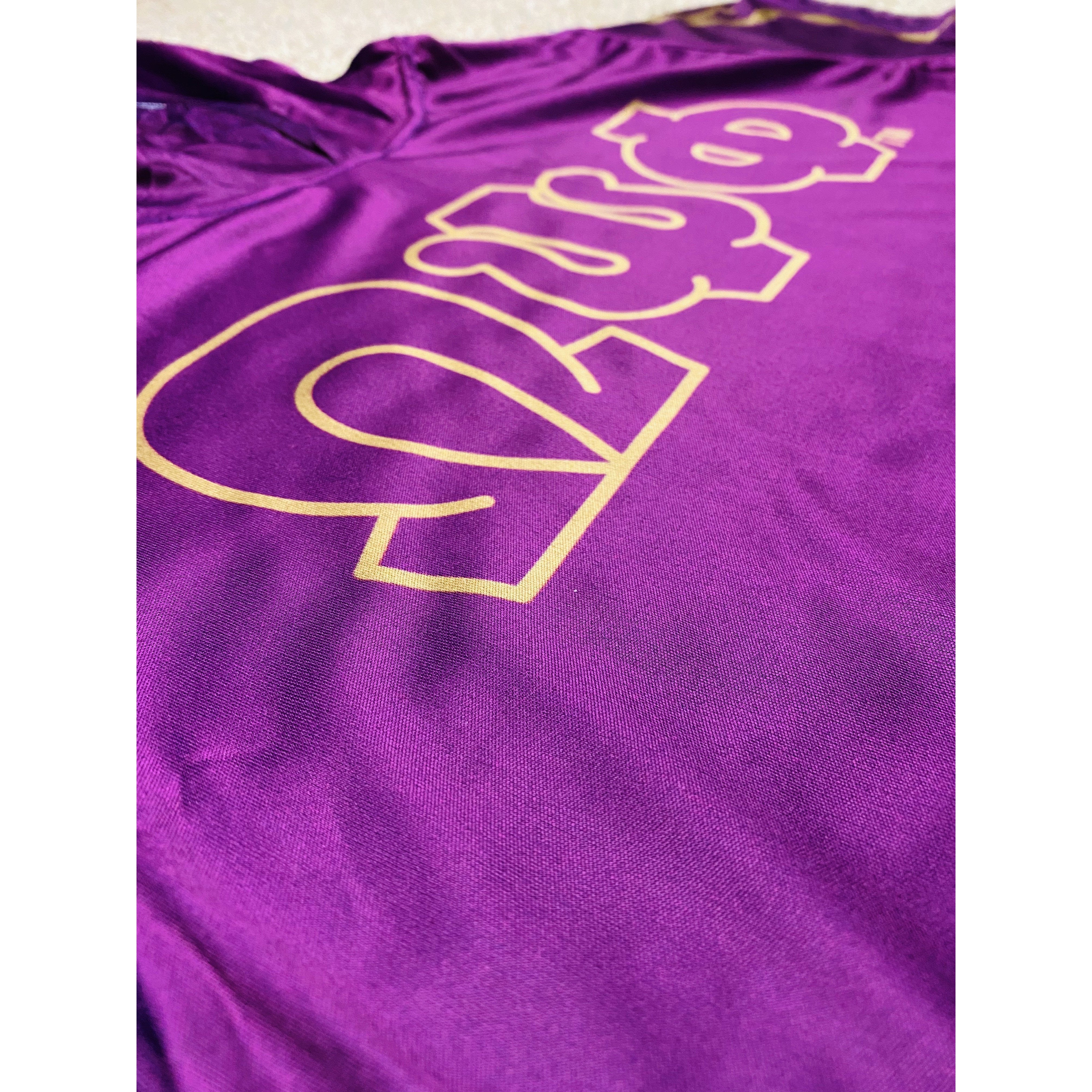 “ΩΨΦ” Omega Psi Phi Dri-Fit Short Sleeve Hoodie