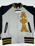 Light Grey Alpha Phi Alpha Varsity Fleece