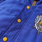 SGRho Hooded Puffer Vest Sherpa Lining