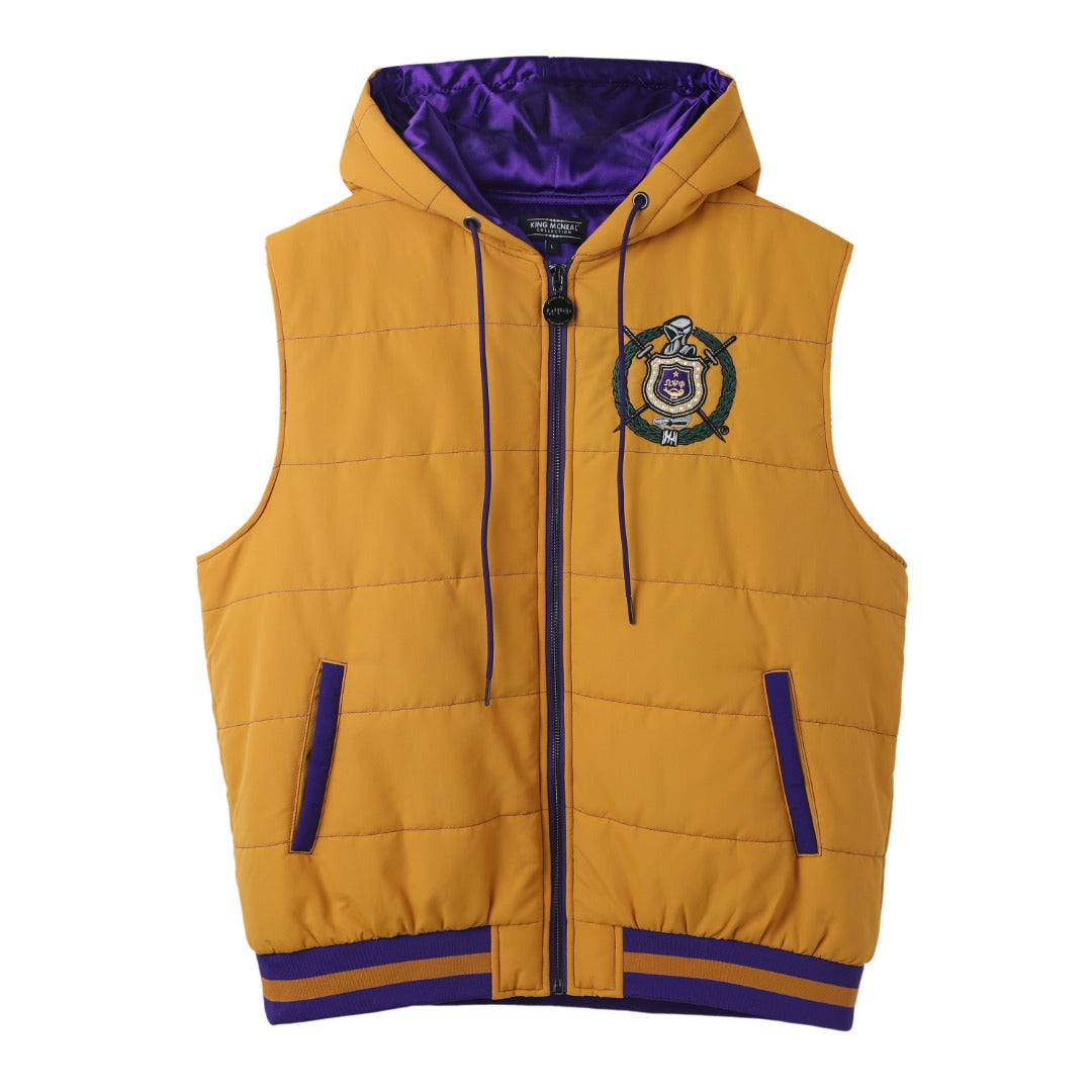 Omega Hooded Puffer Vest