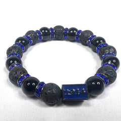 Sigma Black Lava Bracelet