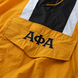 Old Gold Alpha Half Zip Windbreaker Jacket