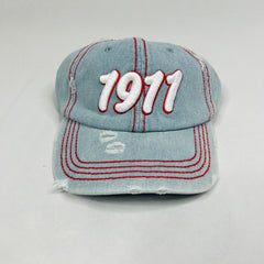 Kappa 1911 Denim Distressed Hat