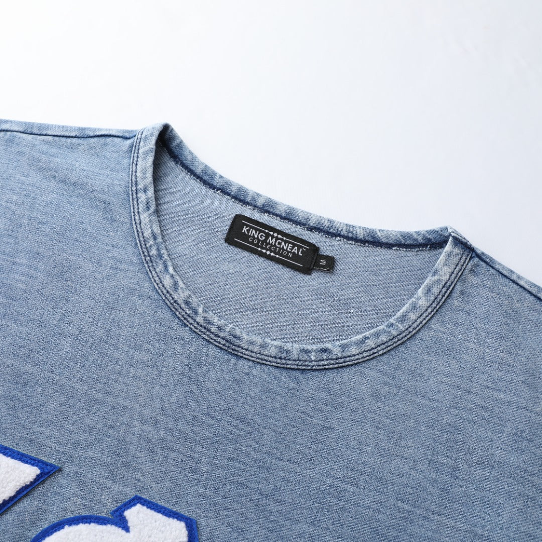 Zeta Denim Cheniile Premium Shirt