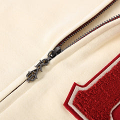 Kappa Kream Varsity Fleece Jacket