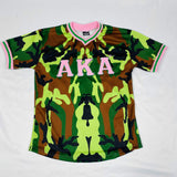 AKA Camo Baseball Jersey