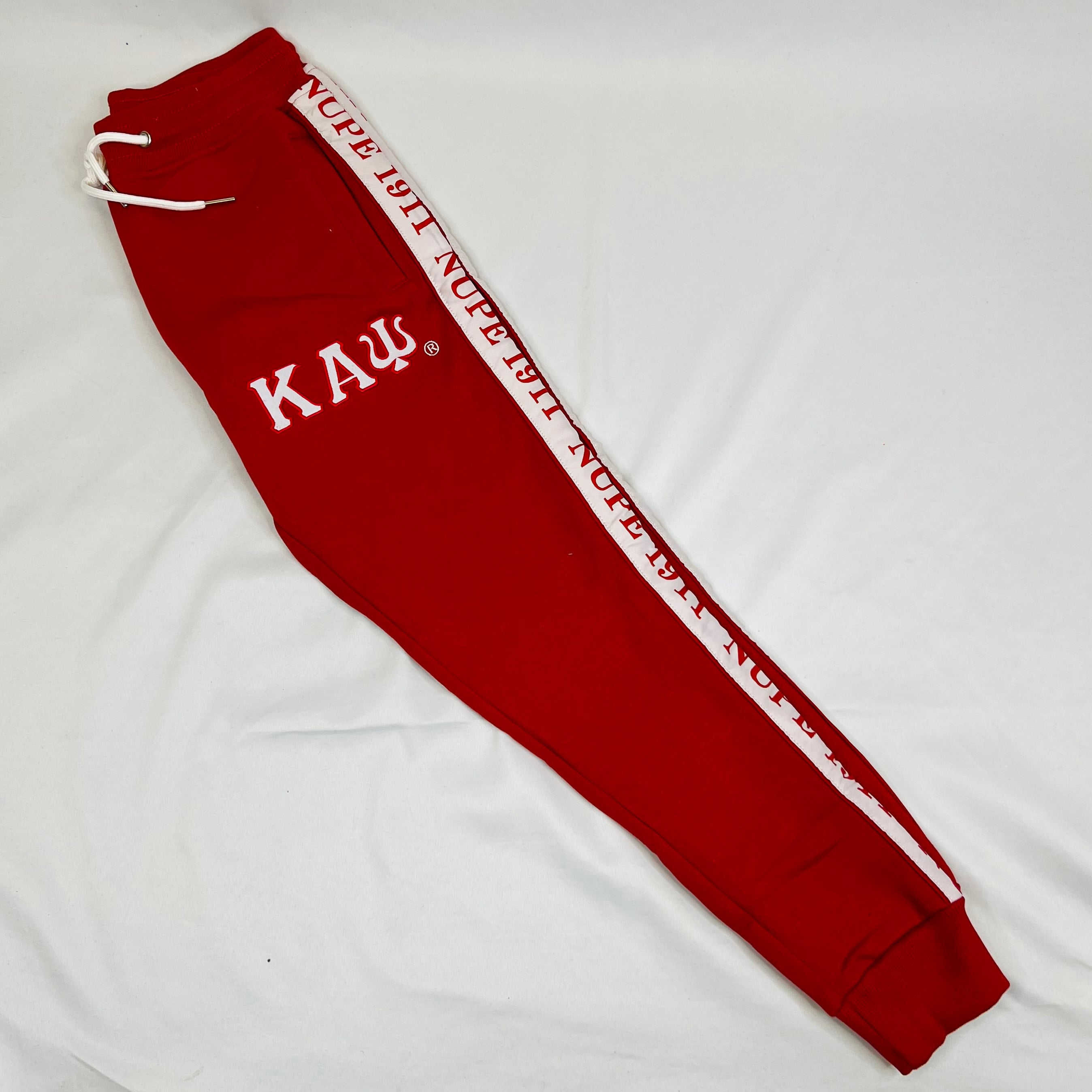 Kappa Red Tapered Sweatsuit Joggers – The King McNeal Collection