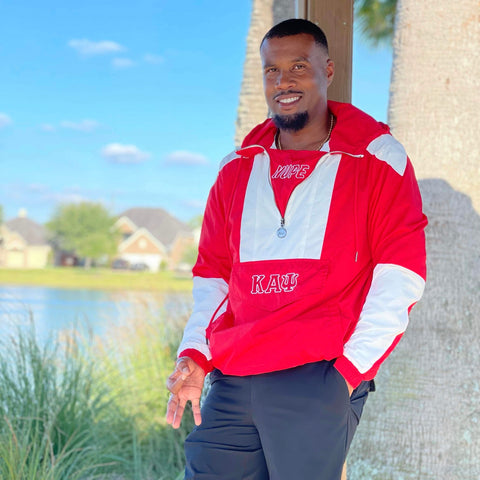 Kappa Half Zip Windbreaker Jacket The King McNeal Collection