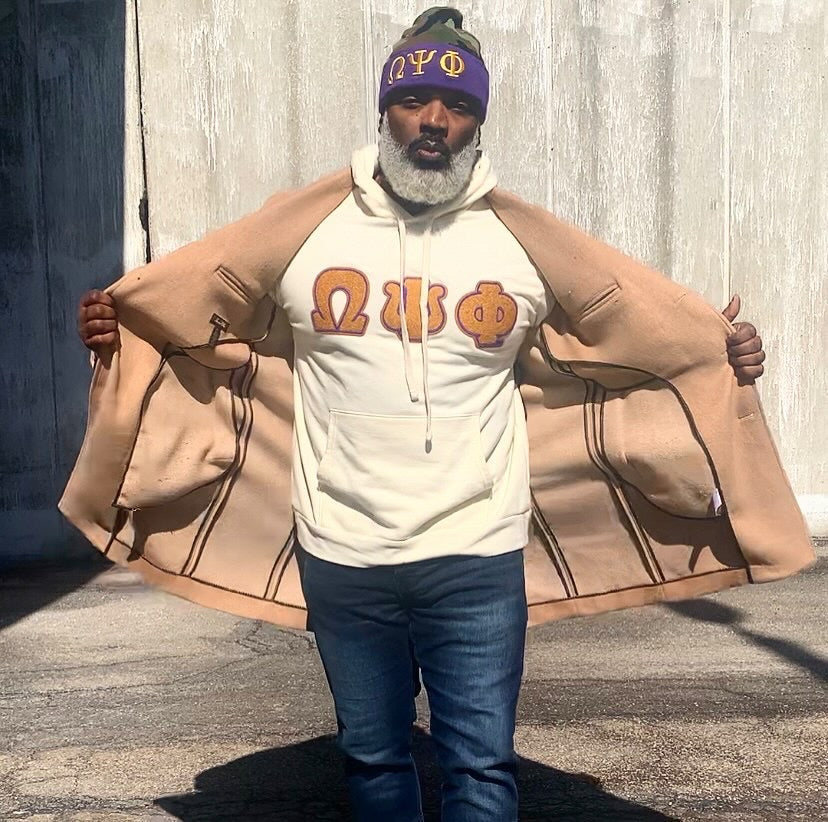 Omega Neutral Chenille Hoodie
