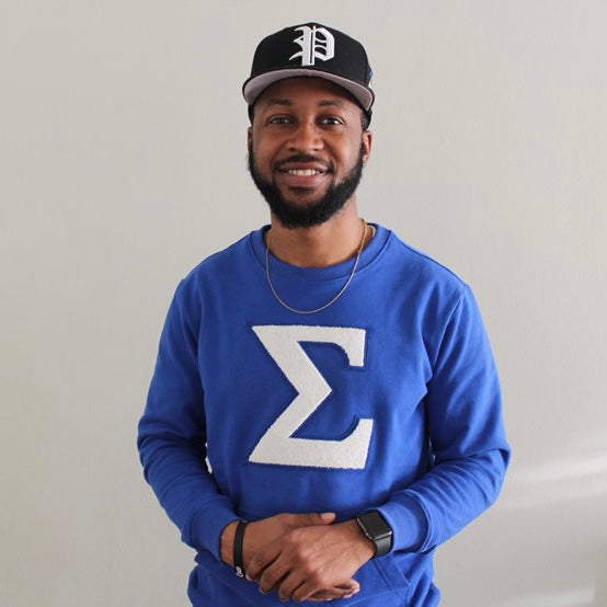 Sigma Σ Chenille Crewneck