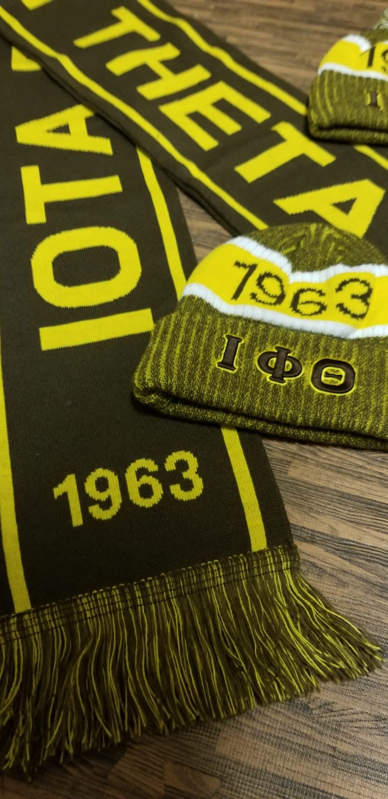 Iota Scarf and One Hat