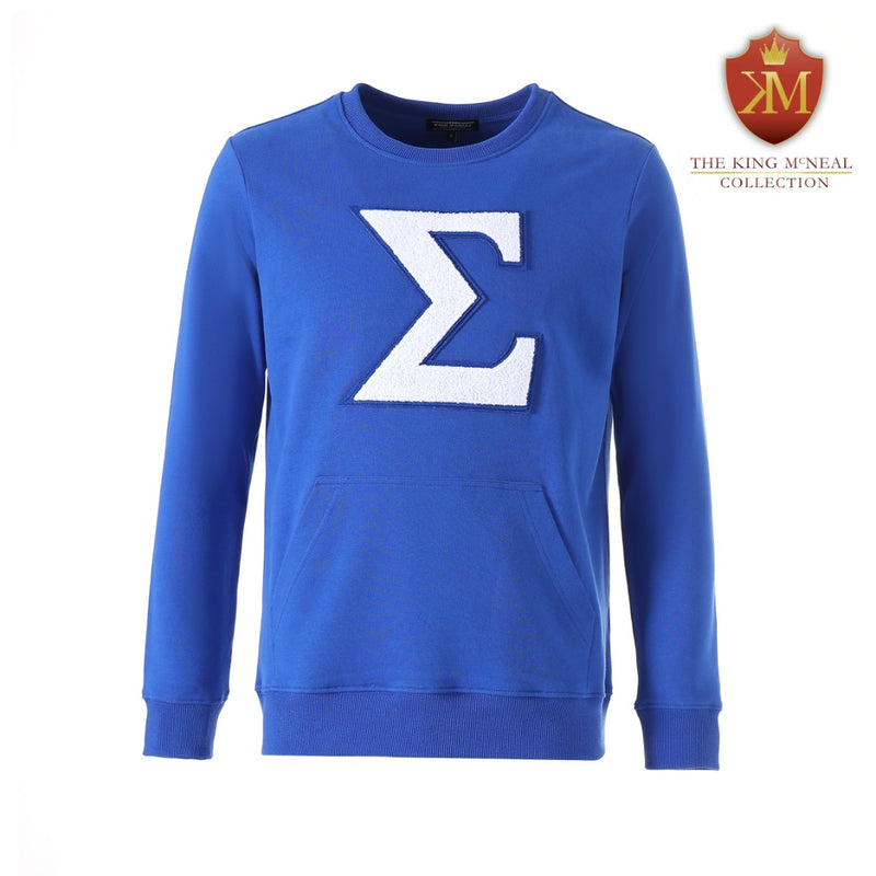 Sigma Σ Chenille Crewneck
