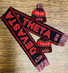 Delta Sigma Theta Black Scarf and One Hat Set