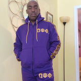 Omega Psi Phi Tapered Sweatsuit Jacket