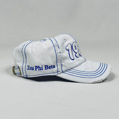 Zeta 1920 White Denim Hat