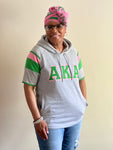 AKA Grey SS Hoodie