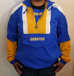 SGRho Half Zip Windbreaker Jacket Read Description