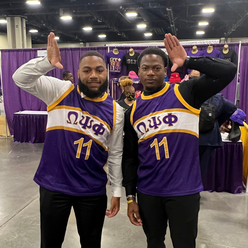 Omega Psi Phi Basketball Jersey