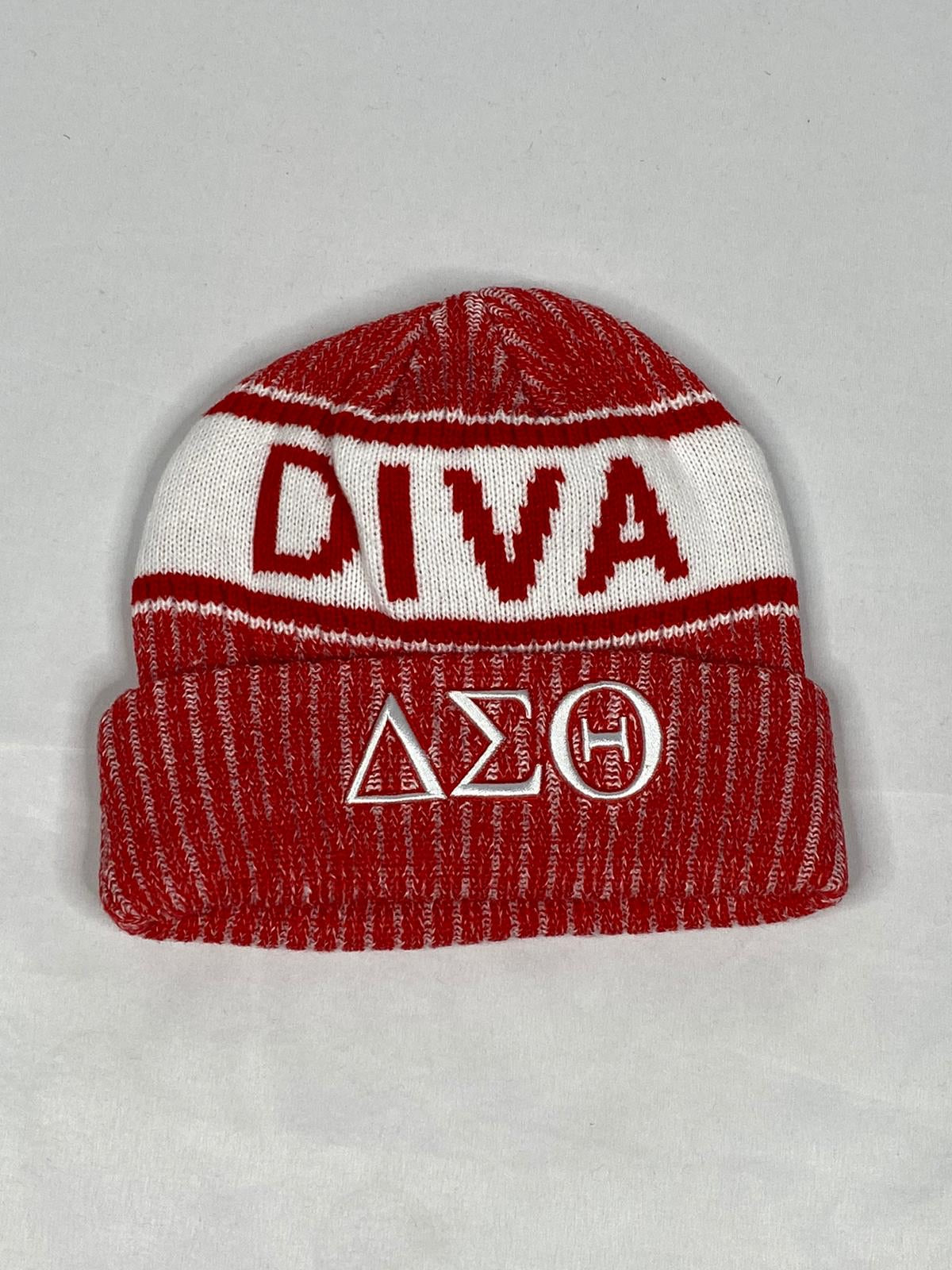 Delta Beanie Hat no Pom