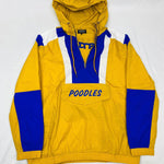 Poodles Half Zip Windbreaker Jacket Read Description