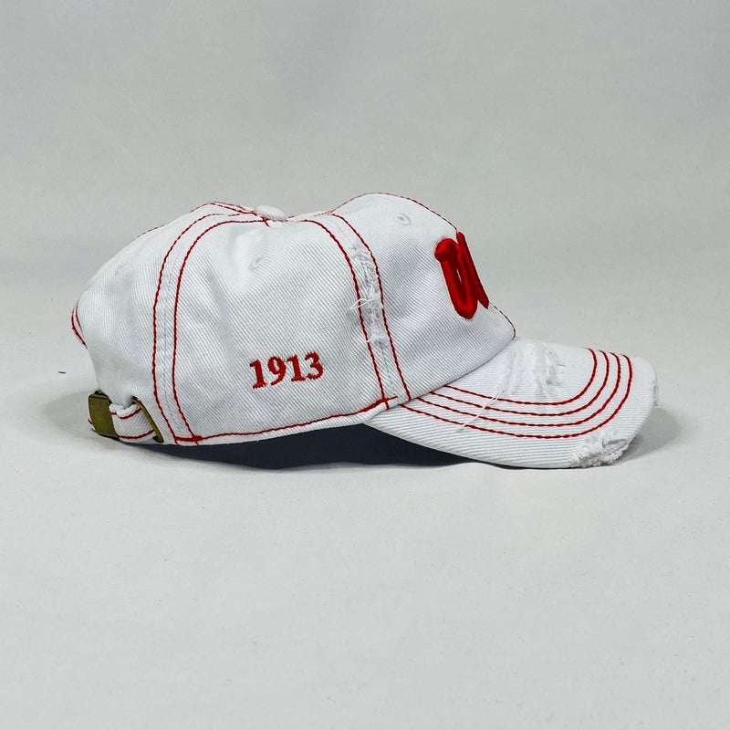 DST Diva White Denim Hat