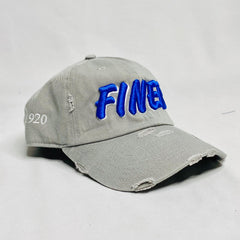 Zeta Phi Beta Finer Grey Hat