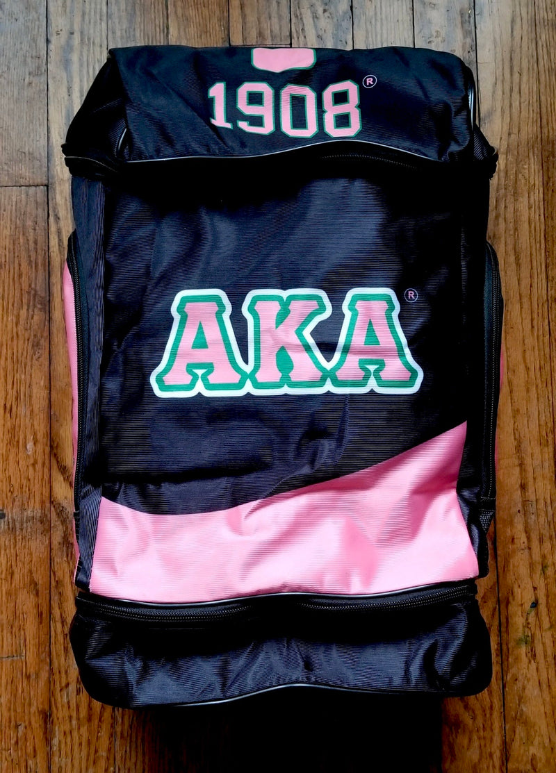 Alpha Kappa Alpha Black Backpack