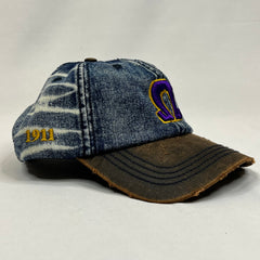 Denim Omega Ω Hat