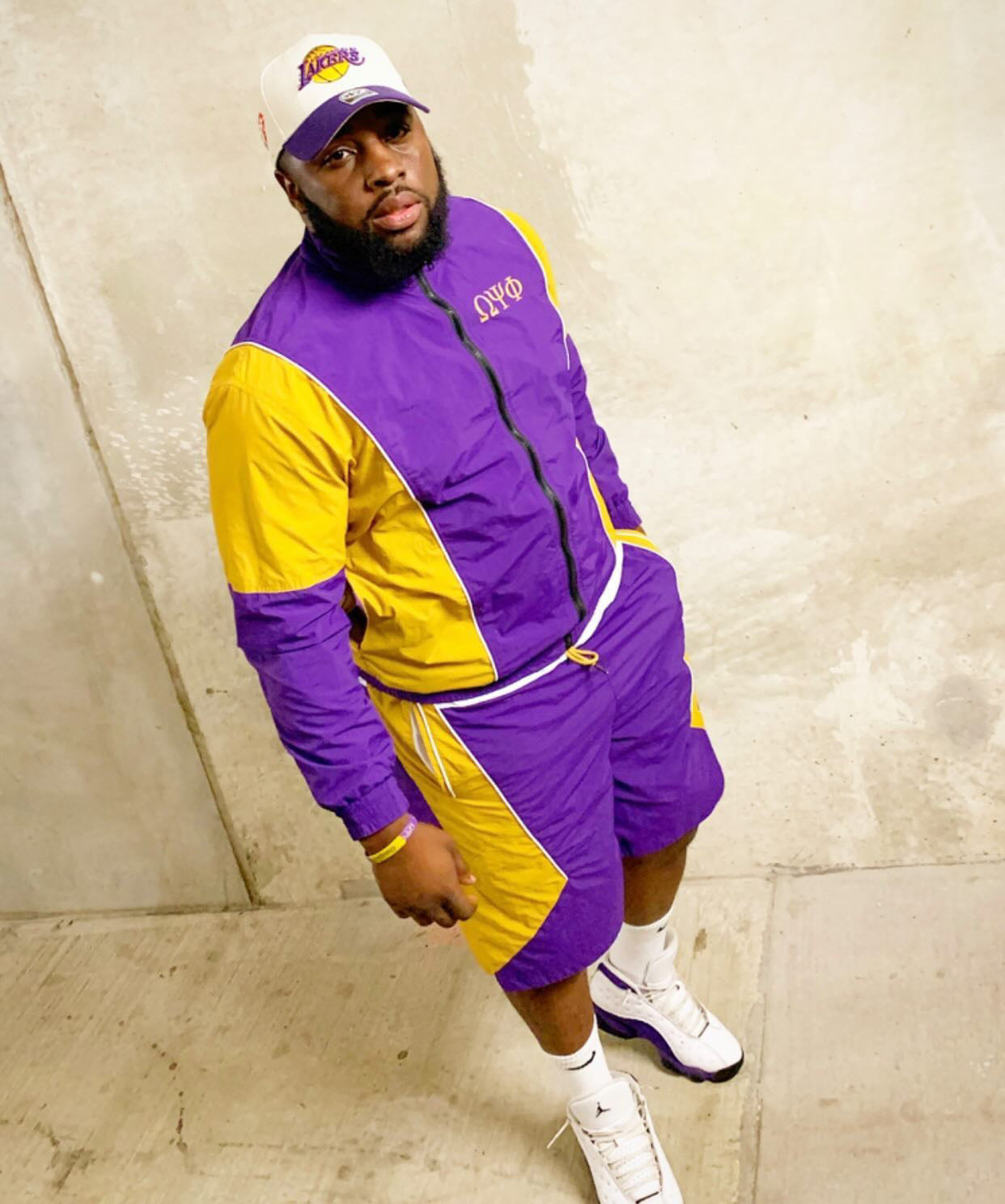 Omega Full Zip Windbreaker Jacket
